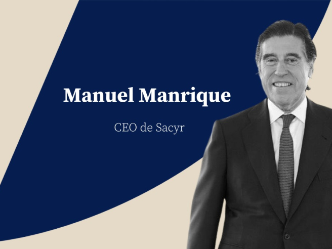 Manuel Manrique, CEO de Sacyr
