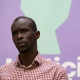 Archivo - El secretario de antirracismo de Podemos, Serigne Mbayé, participa en un acto de campaña, a 3 de junio de 2024, en Madrid | Europa Press