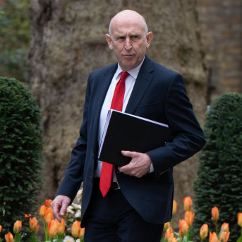 El ministro de Defensa británico, John Healey Europa Press/Contacto/Thomas Krych El ministro de Defensa británico, John Healey Europa Press/Contacto/Thomas Krych