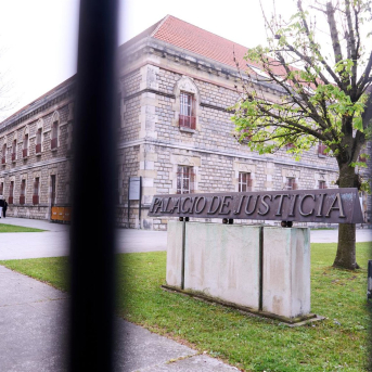 Fachada del Palacio de la Justicia de Santander Juanma Serrano - Europa Press