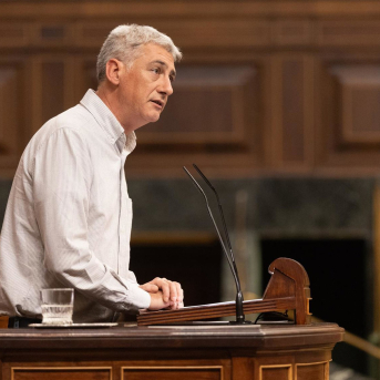 El diputado de GEH Bildu, Oskar Matute Eduardo Parra - Europa Press