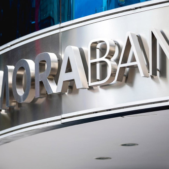 Vista de la sede central de MoraBanc MORABANC