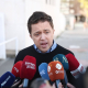 El exportavoz de Sumar Íñigo Errejón atiende a los medios de comunicación a su llegada a los Juzgados de Plaza de Castilla, a 27 de marzo de 2026, en Madrid (España).  Eduardo Parra - Europa Press