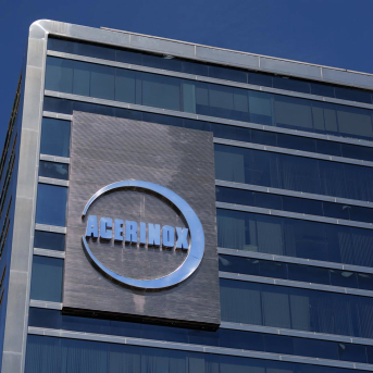 Fachada del edificio de Acerinox, en Madrid (España) Eduardo Parra - Europa Press