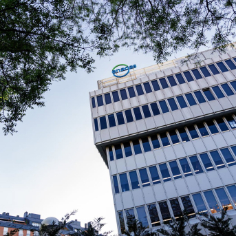 El edifcio de la sede de Enagás, a 25 de abril de 2023, en Madrid (España) Carlos Luján - Europa Press