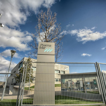 Entrada a la sede de PharmaMar. Ricardo Rubio - Europa Press