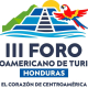 Logo del III Foro Iberoamericano de Turismo que se celebrará en Honduras entre el 1 y el 3 de junio. III FORO IBEROAMERICANO DE TURISMO