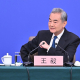 Ministro de Exteriores de China, Wang Yi, en una rueda de prensa desde Pekín. Europa Press/Contacto/Li Xin