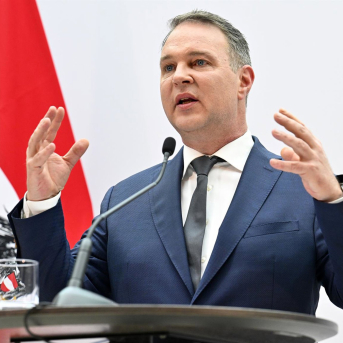 El vicecanciller de Austria, Andreas Babler Hans Klaus Techt/APA/dpa