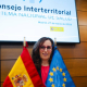 La ministra de Sanidad, Mónica García, durante el pleno del Consejo Interterritorial del Sistema Nacional de Salud (CISNS), en el Ministerio de Sanidad. Mateo Lanzuela - Europa Press