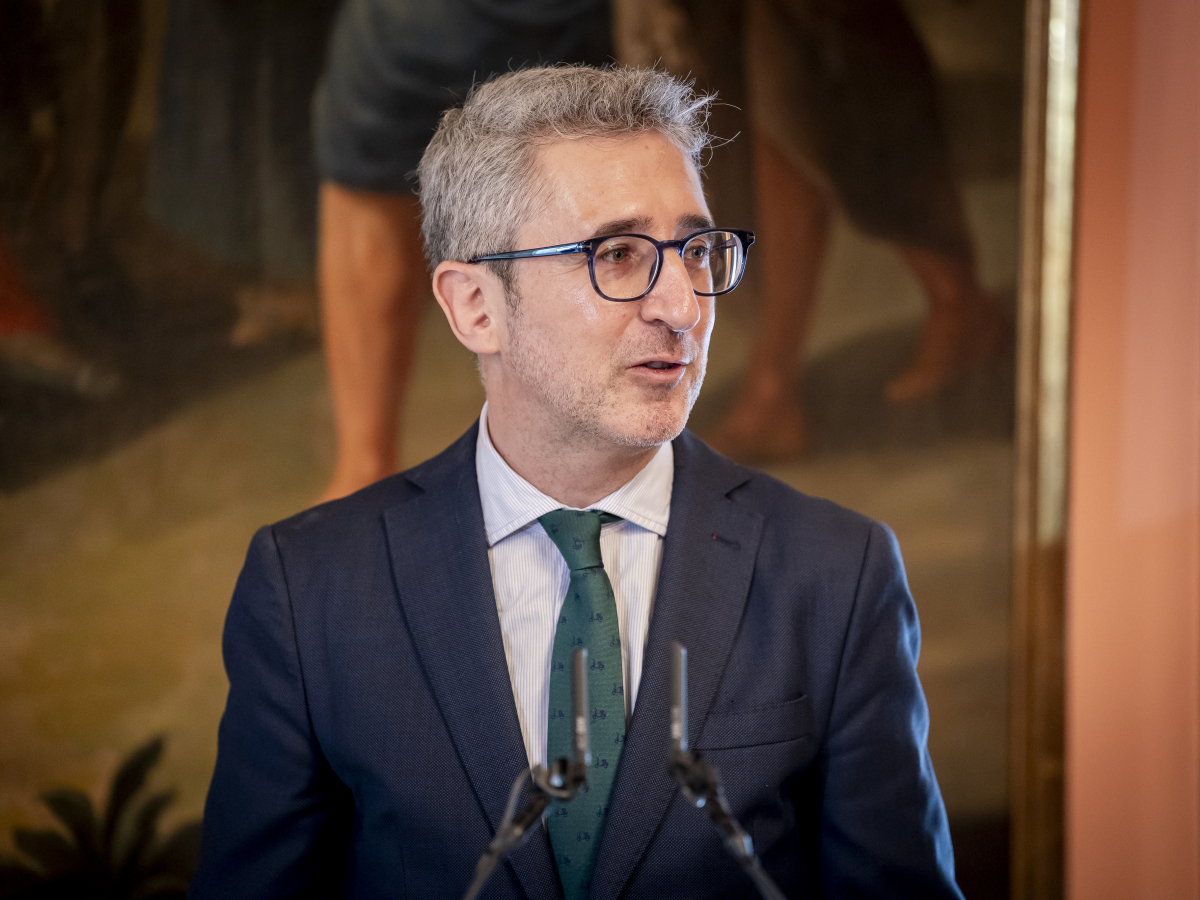 EuropaPress 7400403 ministro hacienda arcadi espana acto traspaso cartera 27 marzo 2026 madrid EuropaPress 7400403 ministro hacienda arcadi espana acto traspaso cartera 27 marzo 2026 madrid