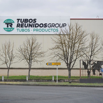 Fachada de Tubos Reunidos en Amurrio (Álava) IÑAKI BERASALUCE-EUROPA PRESS