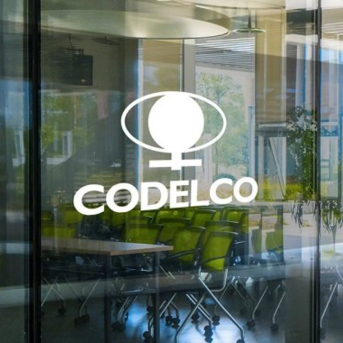 Logo de Codelco. CODELCO