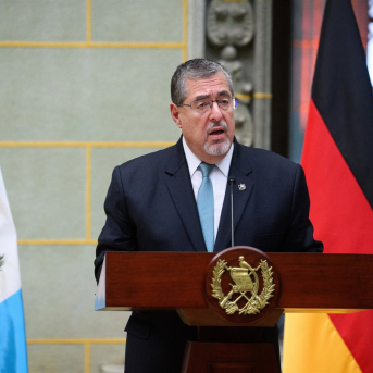 El presidente de Guatemala, Bernardo Arévalo Bernd von Jutrczenka/dpa El presidente de Guatemala, Bernardo Arévalo Bernd von Jutrczenka/dpa