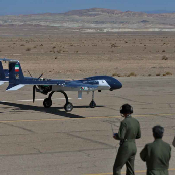 Imagen de archivo de un dron. -/Iranian Army Office via ZUMA P / DPA