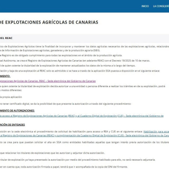 Agricultura lanza guías prácticas para ayudar a los canarios con los trámites del REAC