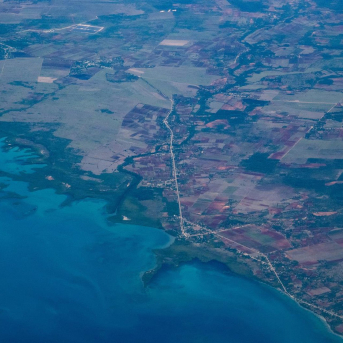 Vista aérea de la costa sur de Cuba Europa Press/Contacto/Bryan Smith