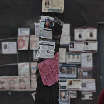 Carteles de personas desaparecidas en Ciudad de México Europa Press/Contacto/Josue PĂRez