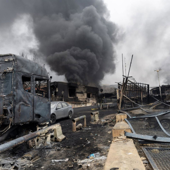 Imagen de archivo de ataques de EEUU e Israel en Irán  Sobhan Farajvan / Zuma Press / ContactoPhoto