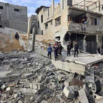 Imagen de archivo de un bombardeo israelí sobre Jan Yunis (Gaza) Tariq Mohammad / Zuma Press / ContactoPhoto