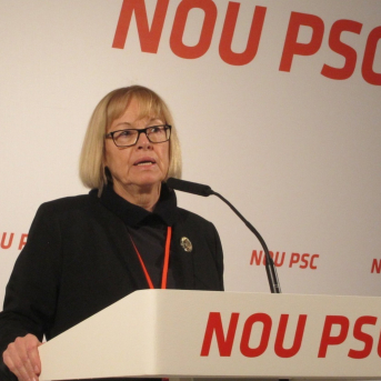 Maria Badia En El XII Congreso Del PSC EUROPA PRESS Maria Badia En El XII Congreso Del PSC EUROPA PRESS