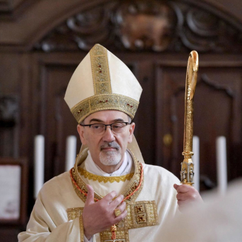 El cardenal Pierbattista Pizzaballa, patriarca latino de Jerusalén Europa Press/Contacto/Valeria Ferraro El cardenal Pierbattista Pizzaballa, patriarca latino de Jerusalén Europa Press/Contacto/Valeria Ferraro