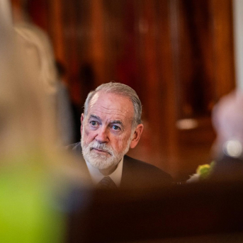 L'ambaixador dels EUA a Israel, Mike Huckabee Daniel Torok/White House/dpa