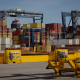 Goods containers on the unloading dock of the Port of Barcelona, in Catalonia (Spain) David Zorrakino - Europa Press