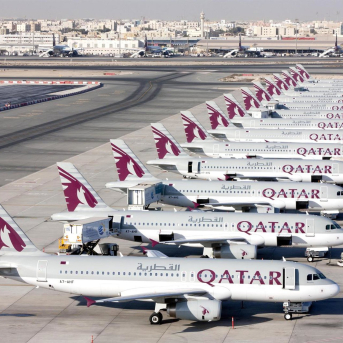 Planes of Qatar Airways QATAR AIRWAYS