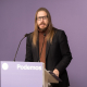 The secretary of organization and spokesperson for Podemos, Pablo Fernández, offers a press conference at the Podemos headquarters, on December 22, 2025, in Madrid (Spain). Diego Radamés - Europa Press