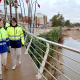 La Diputació de València avanza en la reconstrucción del puente sobre el río Magro que colapsó en Carlet DIPUTACIÓ DE VALÈNCIA