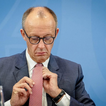 09 d'octubre de 2025, Berlín: el canceller alemany Friedrich Merz, ofereix una roda de premsa després del comitè de coalició a la Cancelleria Federal. Foto: Kay Nietfeld/dpa Kay Nietfeld/dpa
