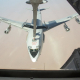 Un avión centinela E-3 de EEUU durante un proceso de repostaje sobre Emiratos Árabes Unidos   Europa Press/Contacto/Tech. Sgt. Katie Justen