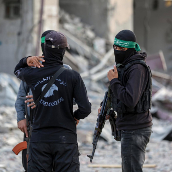 Milicianos de Hamás en la Franja de Gaza Europa Press/Contacto/Omar Ashtawy