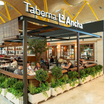 Taberna La Ancha en la T4 AREAS Taberna La Ancha en la T4 AREAS