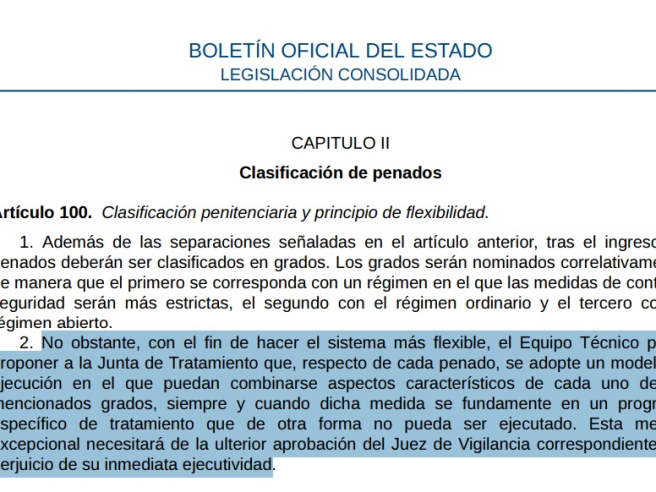 Royal Decree 190/1996, of February 9, by which the Penitentiary Regulations are approved