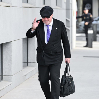 El excomisario José Manuel Villarejo, a su llegada a la Audiencia Nacional, a 4 de marzo de 2026, en Madrid (España).  Gustavo Valiente - Europa Press