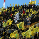 File image of Hezbollah supporters in Beirut. Marwan Naamani/dpa