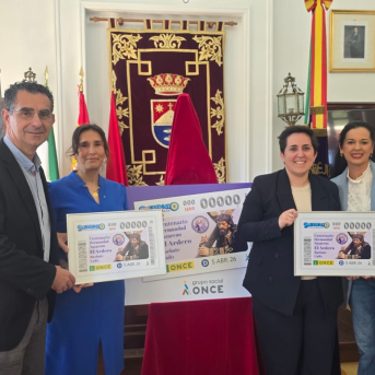 La ONCE celebra el Centenario del Ardero de Barbate en toda España