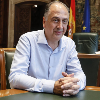 El conseller de Emergencias e Interior de la Generalitat, Juan Carlos Valderrama, en una imagen de archivo Rober Solsona - Europa Press