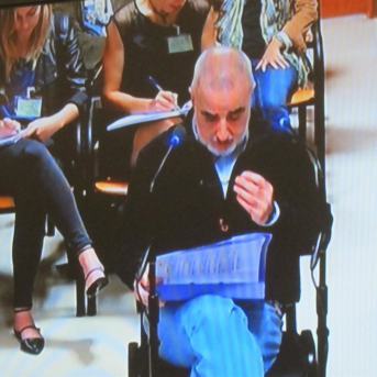 Alfonso Basterra declara en el juicio EUROPA PRESS