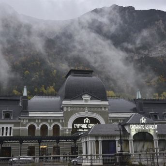 Estación Internacional de Ferrocarril de Canfranc, a 25 de octubre de 2024 Verónica Lacasa - Europa Press