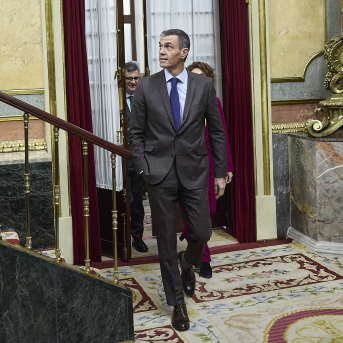 El presidente del Gobierno, Pedro Sánchez, en la última sesión plenaria. Foto: Europa Press. El presidente del Gobierno, Pedro Sánchez, en la última sesión plenaria. Foto: Europa Press.