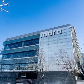 Fachada de la sede de Indra, a 5 de febrero de 2025, en Madrid (España). Ricardo Rubio - Europa Press Fachada de la sede de Indra, a 5 de febrero de 2025, en Madrid (España). Ricardo Rubio - Europa Press