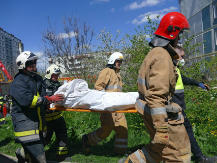 Imagen de archivo de un ataque ruso en Cherkasi. Europa Press/Contacto/Yulii Zozulia