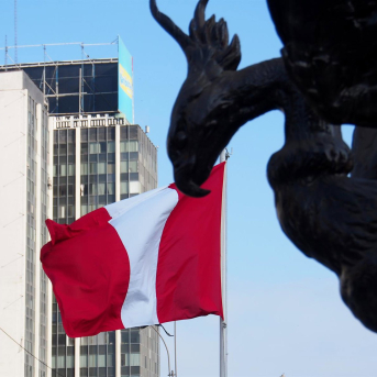 Bandera de Perú en una imagen de archivo Europa Press/Contacto/Carlos Garcia Granthon