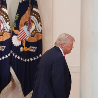 El presidente estadounidense, Donald Trump, en el marco de su discurso sobre la guerra en Irán  Europa Press/Contacto/Alex Brandon - Pool via CNP