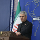El portaveu del Ministeri d'Exteriors de l'Iran, Esmaeil Baqaei. Europa Press/Contacte/Sha Dati