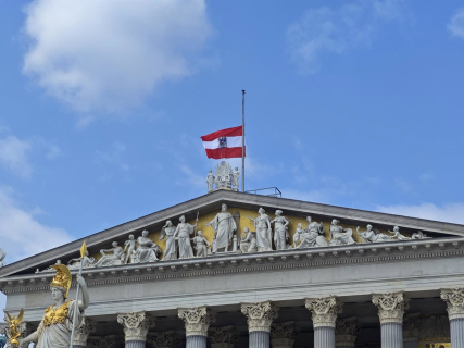 Sede del Parlamento austriaco en Viena. Europa Press/Contacto/Wang Zhou