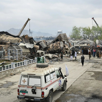 Hospital de Tratamiento de Adicciones Omid en Kabul, Afganistán, atacado por la Fuerza Aérea de Pakistán. Europa Press/Contacto/Zhang Yibin Hospital de Tratamiento de Adicciones Omid en Kabul, Afganistán, atacado por la Fuerza Aérea de Pakistán. Europa Press/Contacto/Zhang Yibin